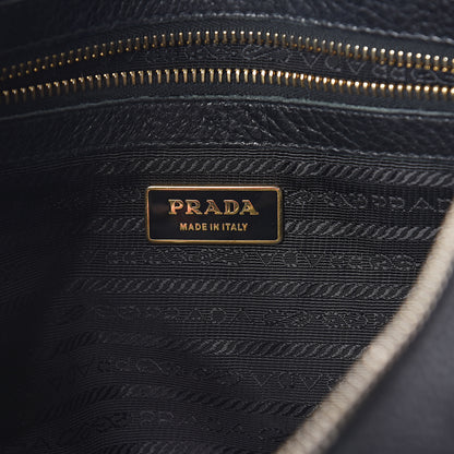 Prada Vitello Daino Hobo Black 5 of 8