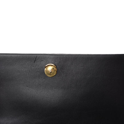 Saint Laurent Smooth Calfskin Classic Monogram Kate Tassel Chain Wallet Black 15 of 16