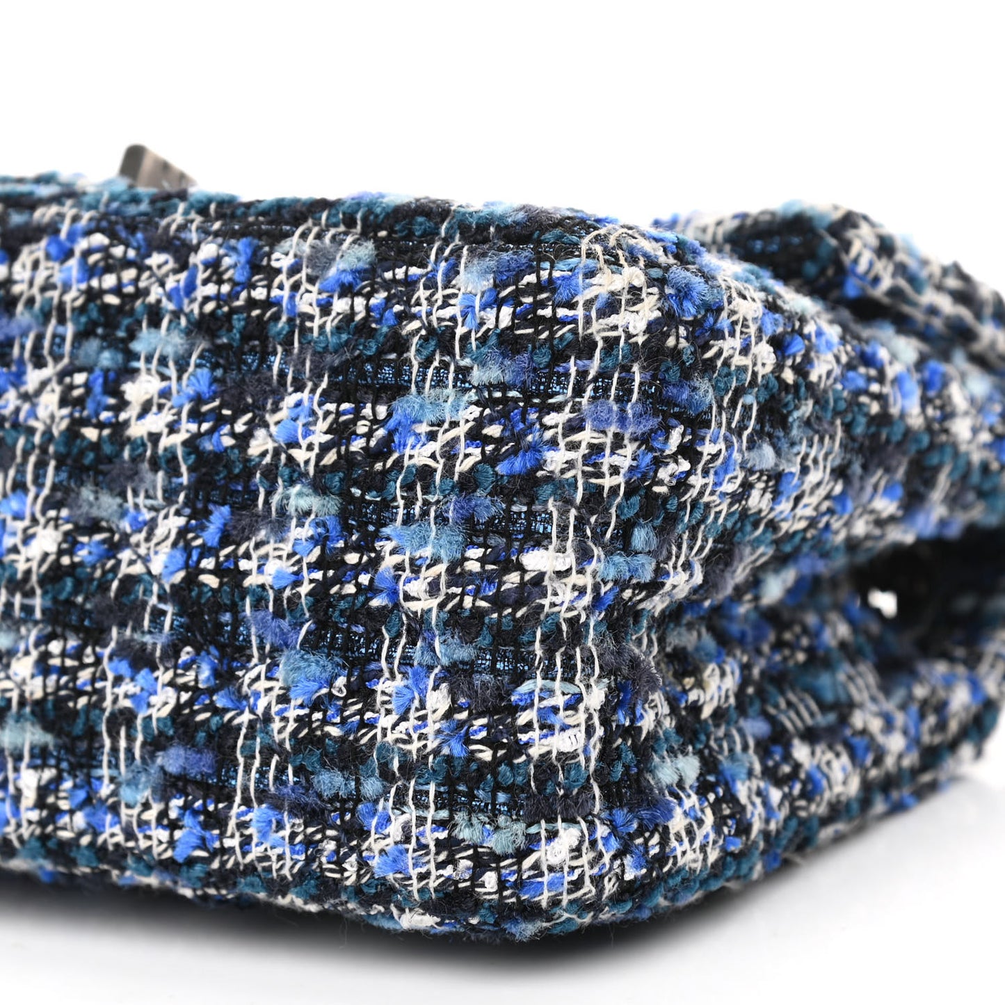 Tweed Quilted 2.55 Reissue Mini Flap Blue