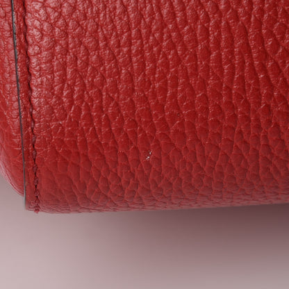 Gucci Dollar Calfskin Mini Swing Top Handle Bag Tabasco 13 of 17