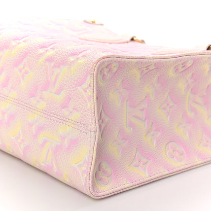 Louis Vuitton Empreinte Monogram Summer Stardust Onthego PM Pink 9 of 9