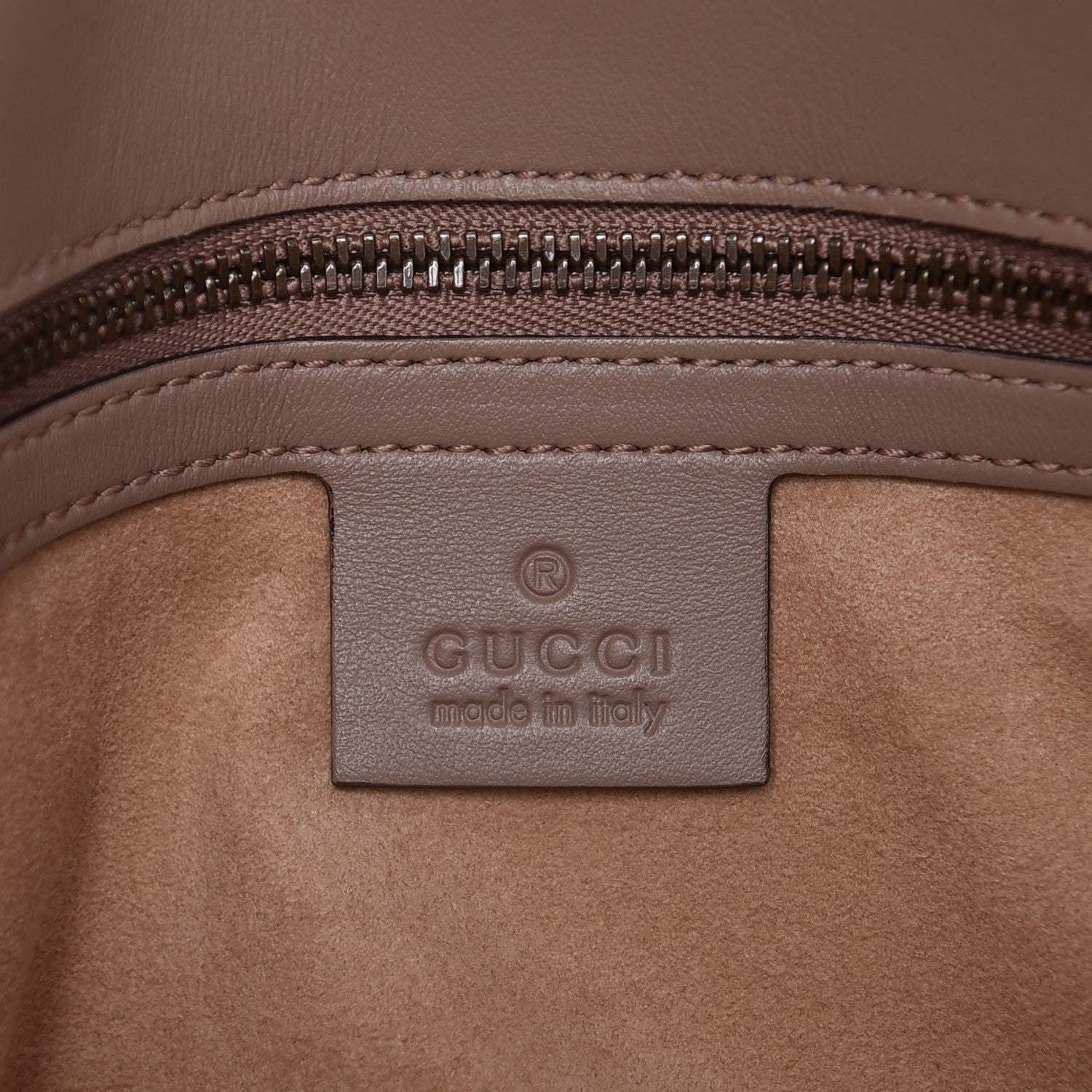 Gucci Calfskin Matelasse Small GG Marmont Shoulder Bag Porcelain Rose 6 of 7