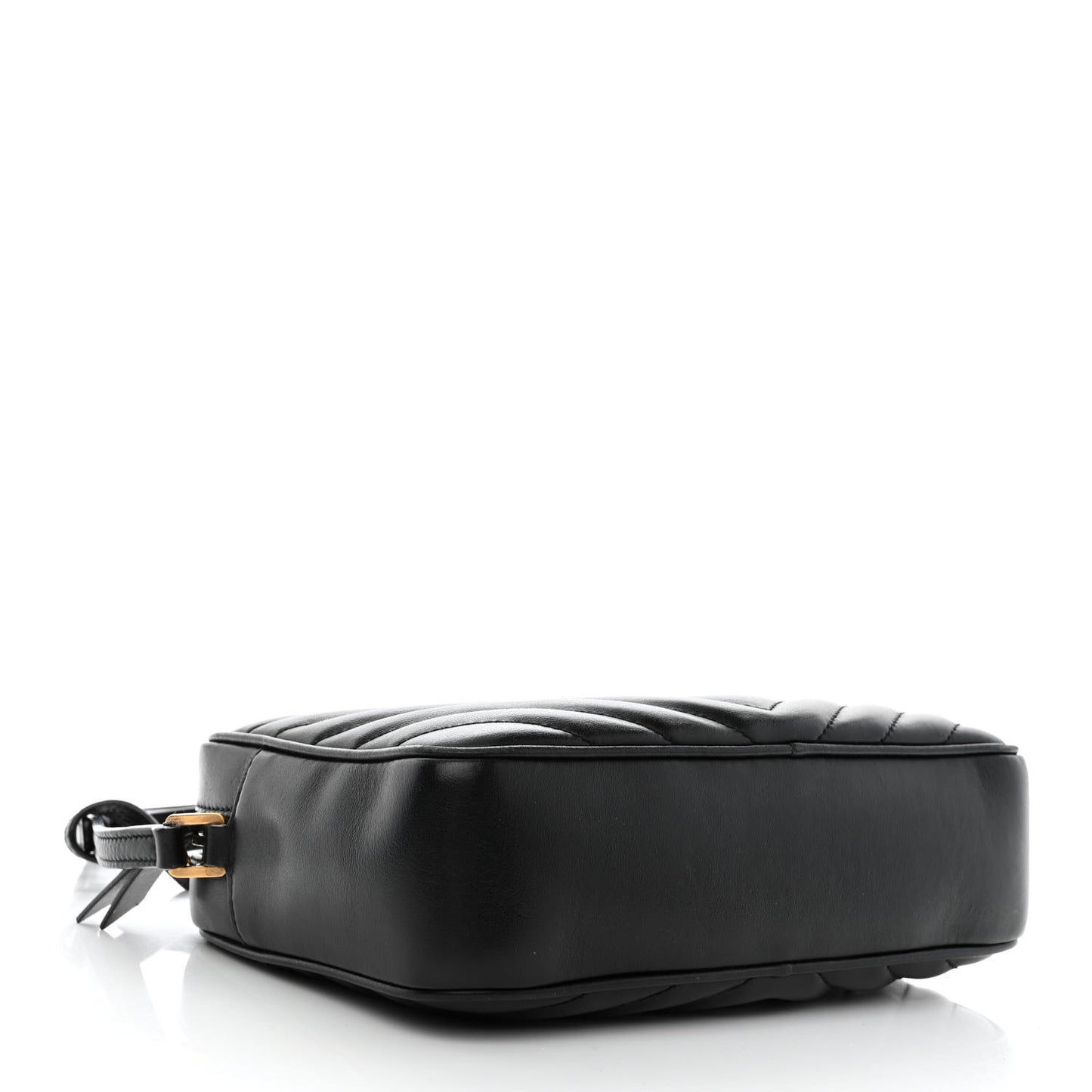 Calfskin Matelasse Monogram Lou Camera Bag Black