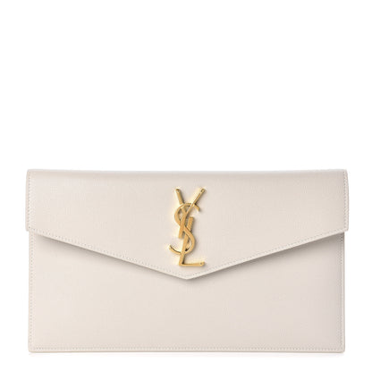 Saint Laurent Grain De Poudre Uptown Pouch Crema Soft 1 of 7
