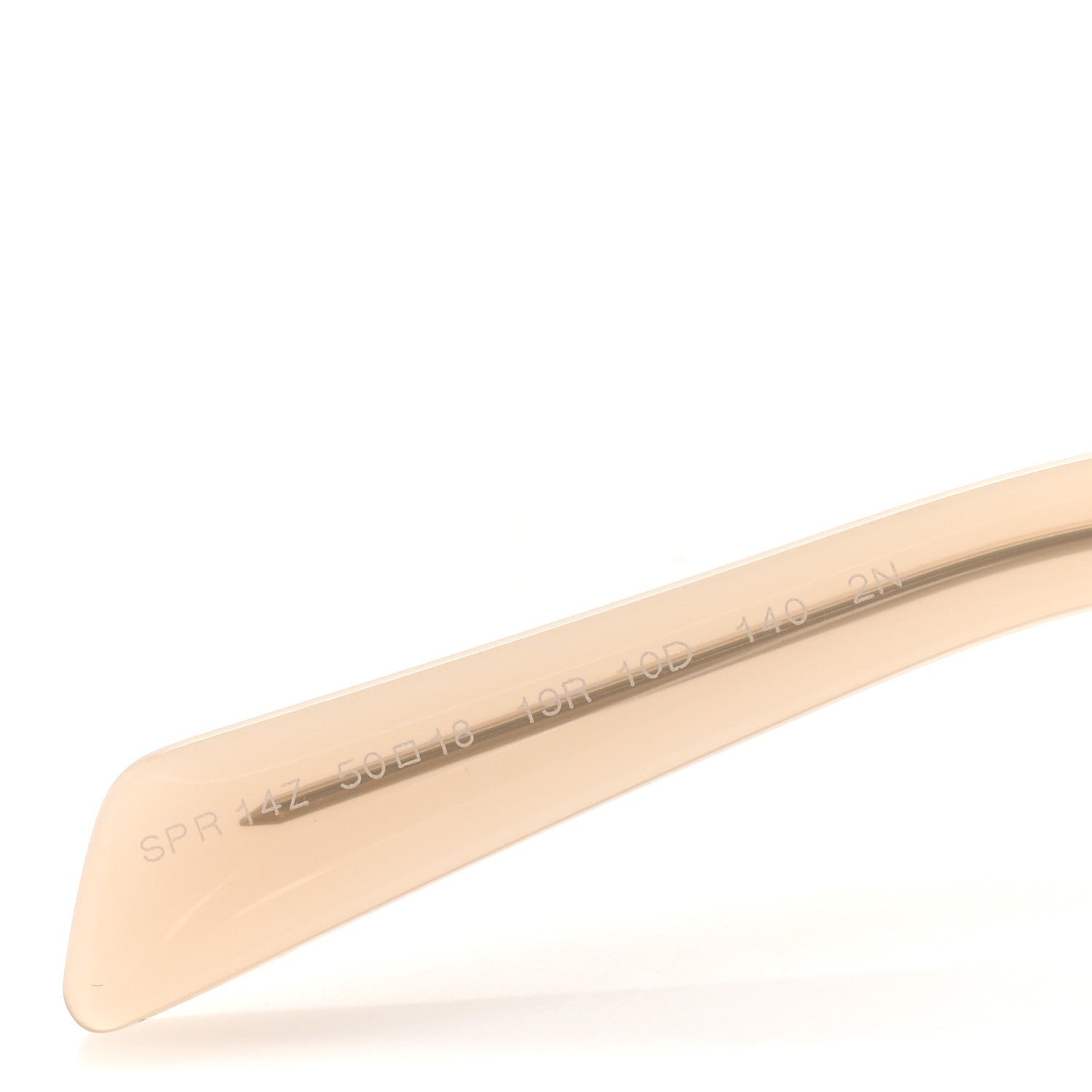 Prada Acetate Symbole Sunglasses SPR 14Z Taupe 6 of 8