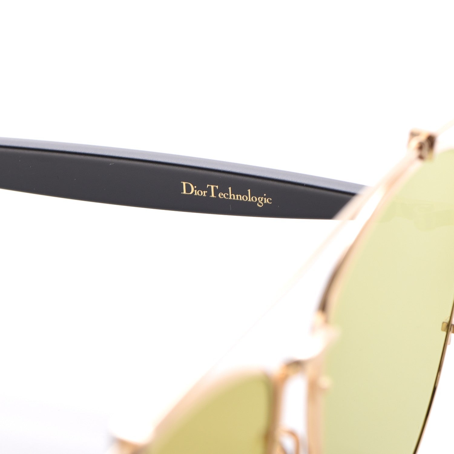 Christian Dior Technologic Sunglasses Gold 6 of 10