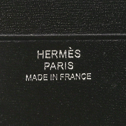 Hermes Box MC2 Euclide Card Holder Case Black 6 of 7