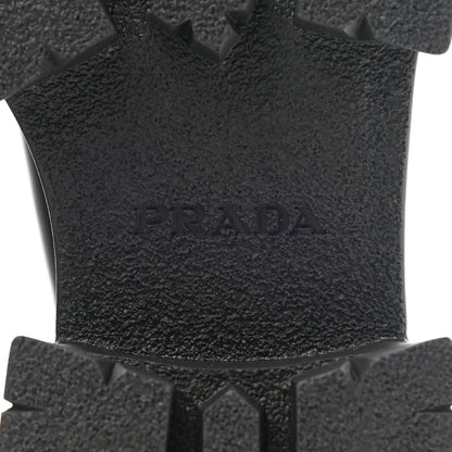 Prada Spazzolato Rois Monolith Chelsea 55mm Ankle Boots 39 39 Black 6 of 12