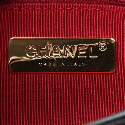 Chanel Goatskin Quilted Medium Chanel 19 Flap Black 6 of 10