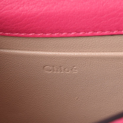 Chloe Calfskin Small Nile Bracelet Minaudiere Bag Fuchsia Rose 6 of 6
