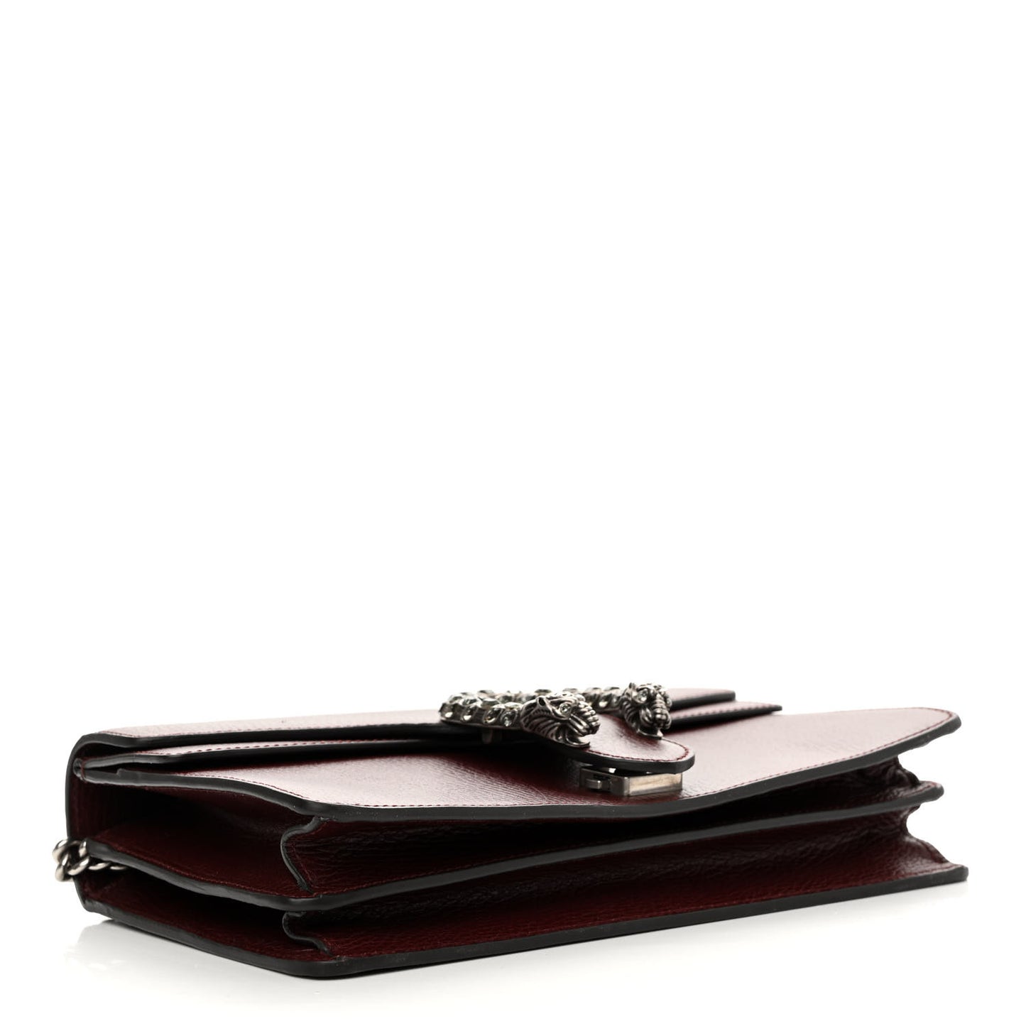 Dollar Calfskin Crystal Small Dionysus Shoulder Bag Vintage Bordeaux