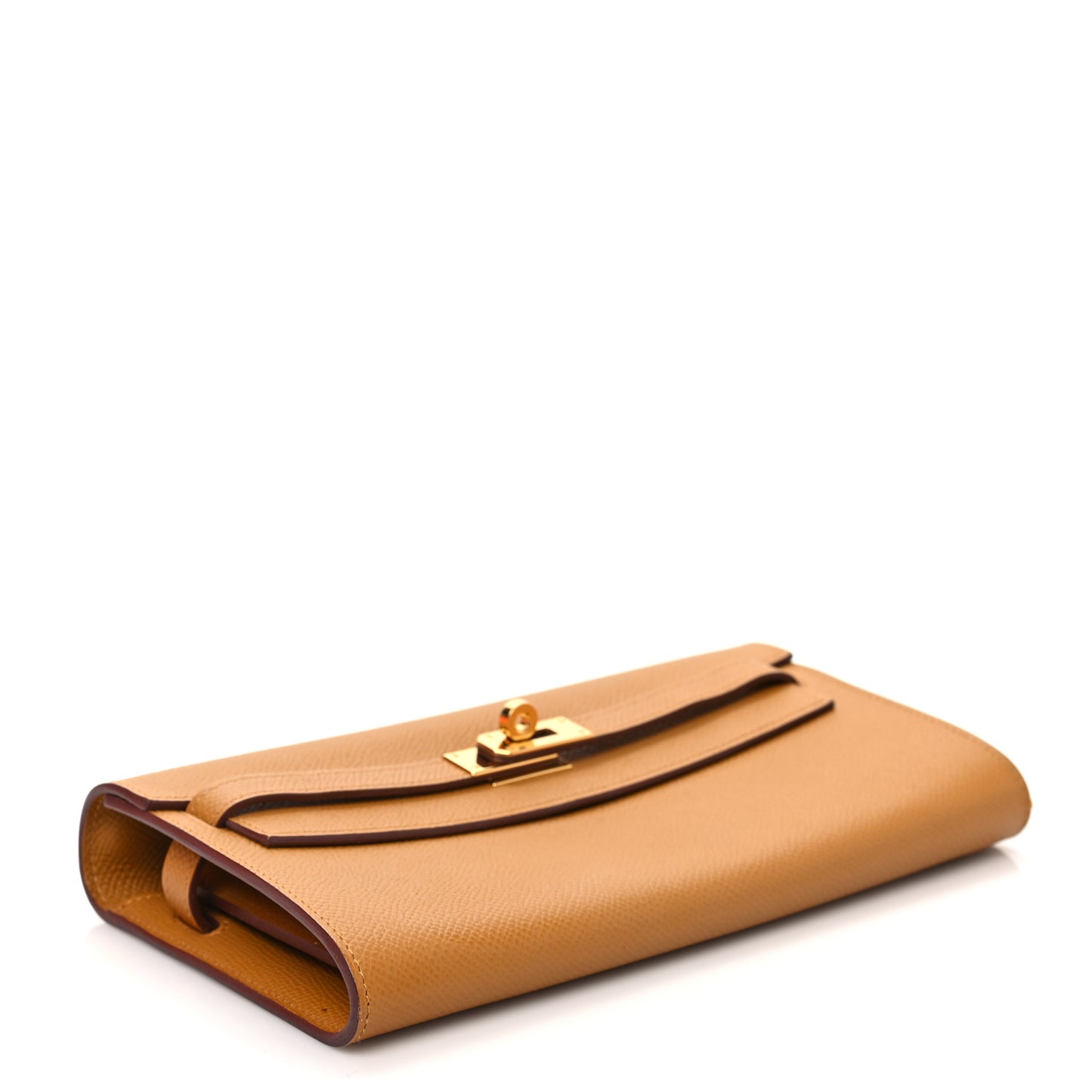 Epsom Kelly Wallet To Go Sesame