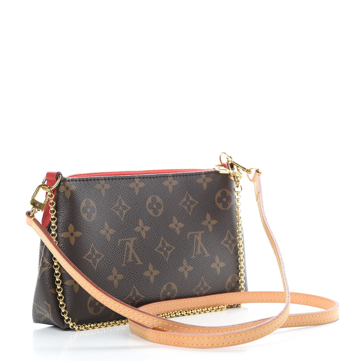 Louis Vuitton Monogram Pallas Clutch Cherry 3 of 11