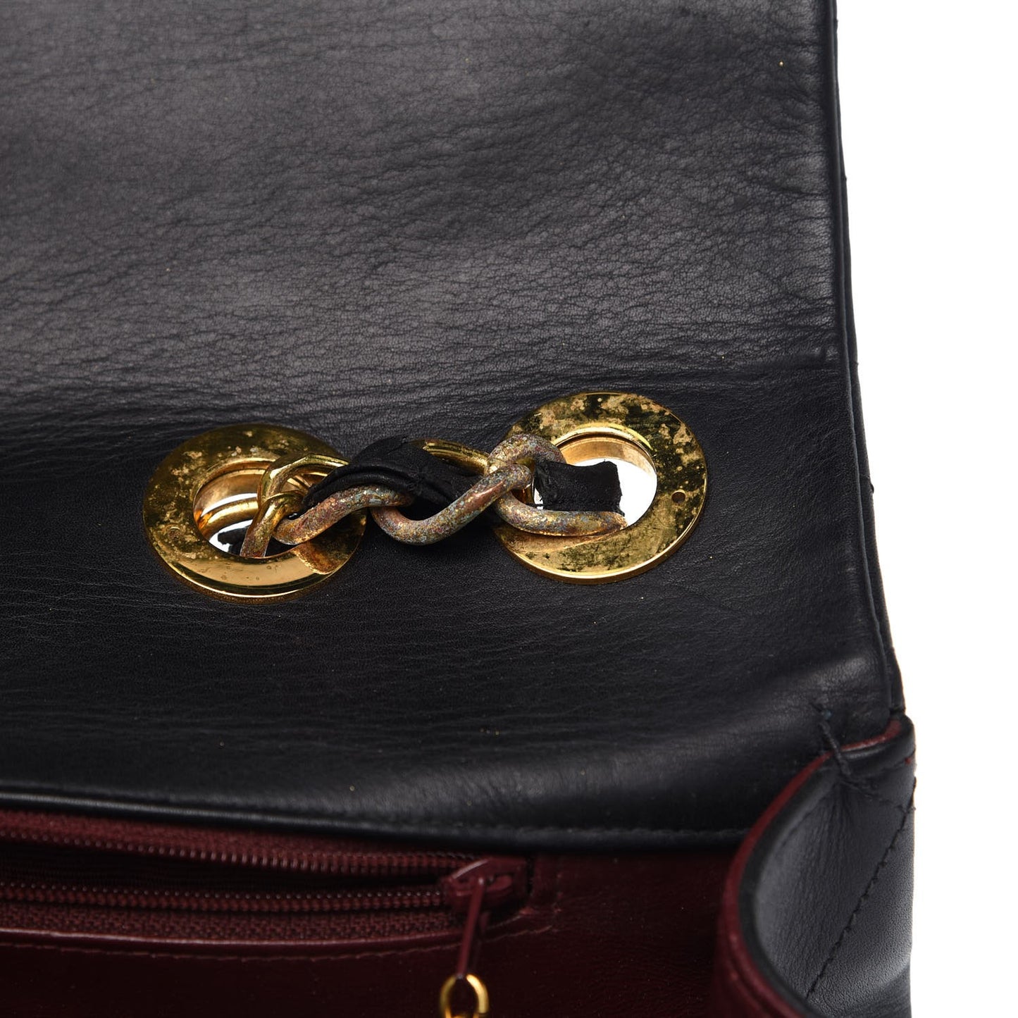 Lambskin Quilted XL Jumbo Single Flap Black