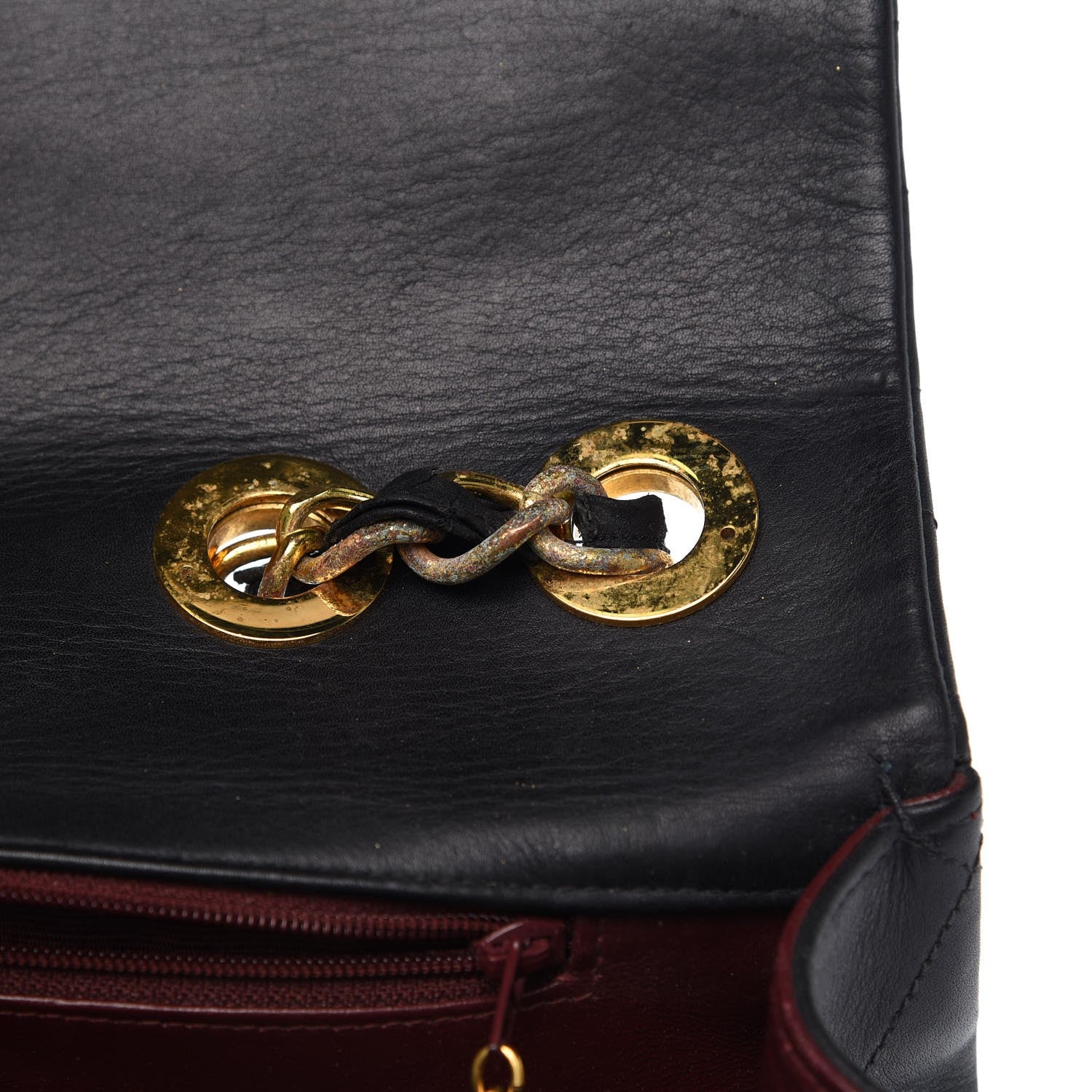 Chanel Lambskin Quilted XL Jumbo Single Flap Black 10 of 16
