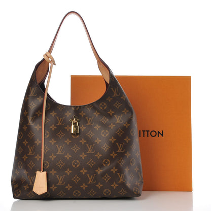 Louis Vuitton Monogram Flower Hobo Beige 9 of 9