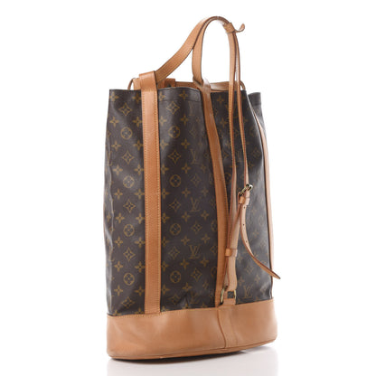 Louis Vuitton Monogram Randonnee GM Backpack 2 of 19