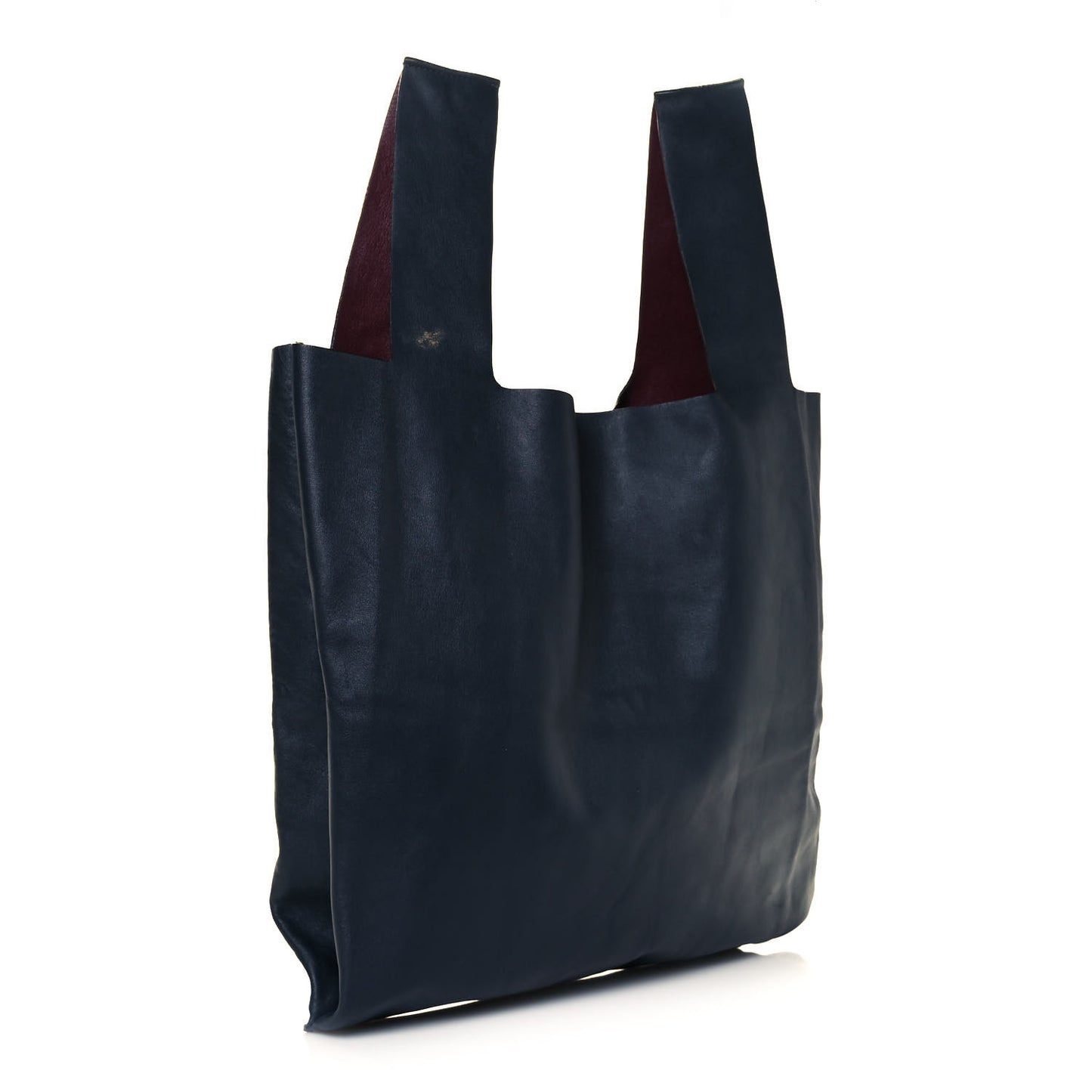 Calfskin Reversible Shopping Tote