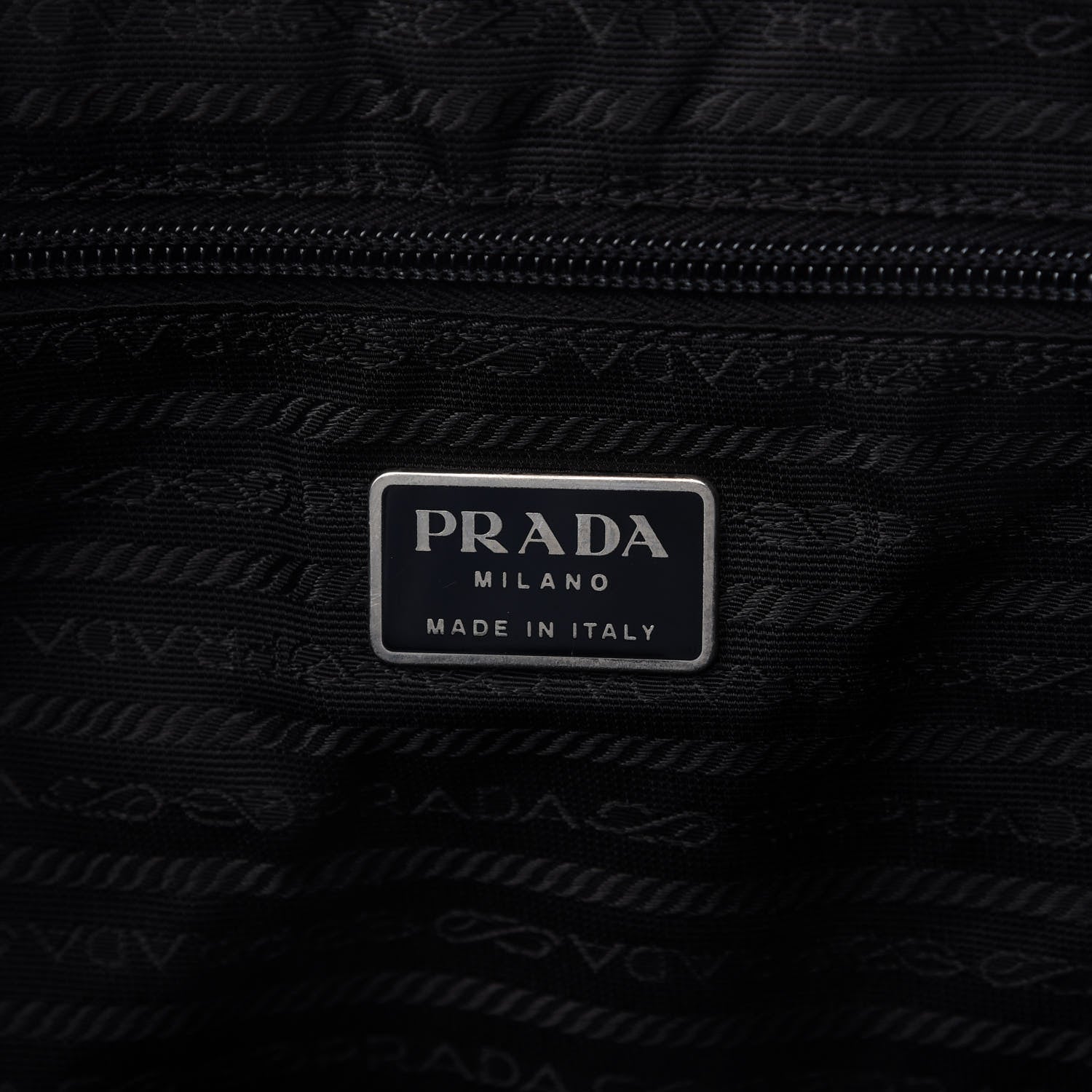 Prada Tessuto Nylon Shoulder Bag Antracite 8 of 10