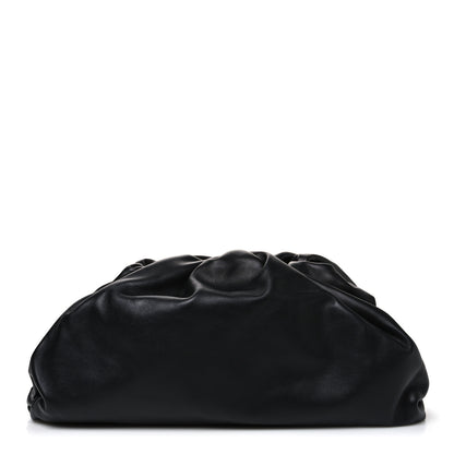 Bottega Veneta Smooth Butter Calf The Pouch Oversized Clutch Black 1 of 11