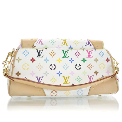 Louis Vuitton Monogram Multicolor Beverly MM White 3 of 9