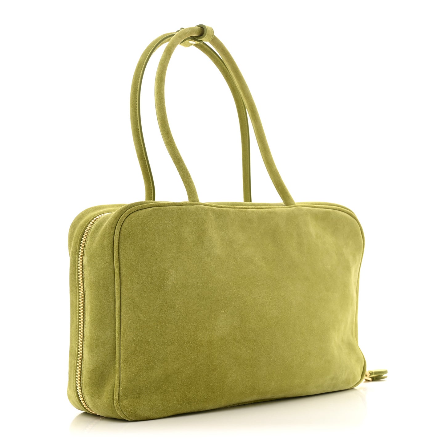 Camoscio Beau Top Handle Bag Edera