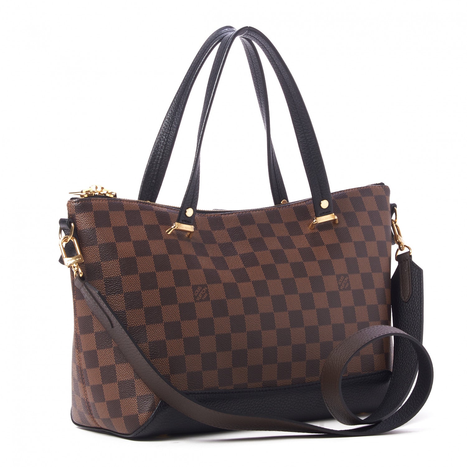 Louis Vuitton Damier Ebene Hyde Park Black 3 of 8