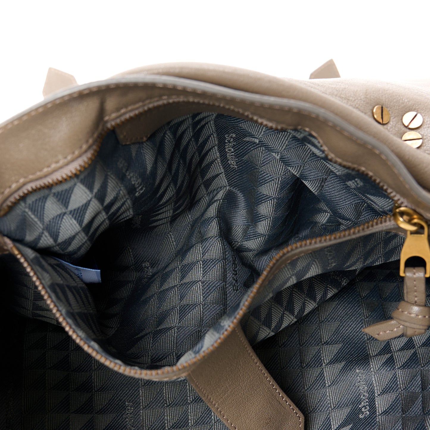 PROENZA SCHOULER Lambskin Medium PS1 Satchel Smoke