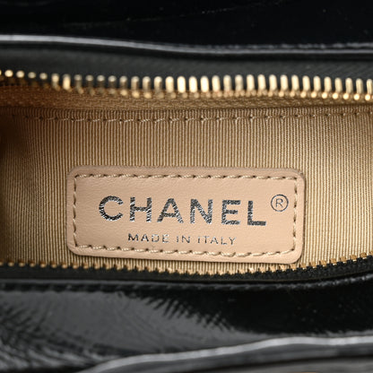 Chanel Rattan Calfskin Small Gabrielle Hobo Beige Black 6 of 10