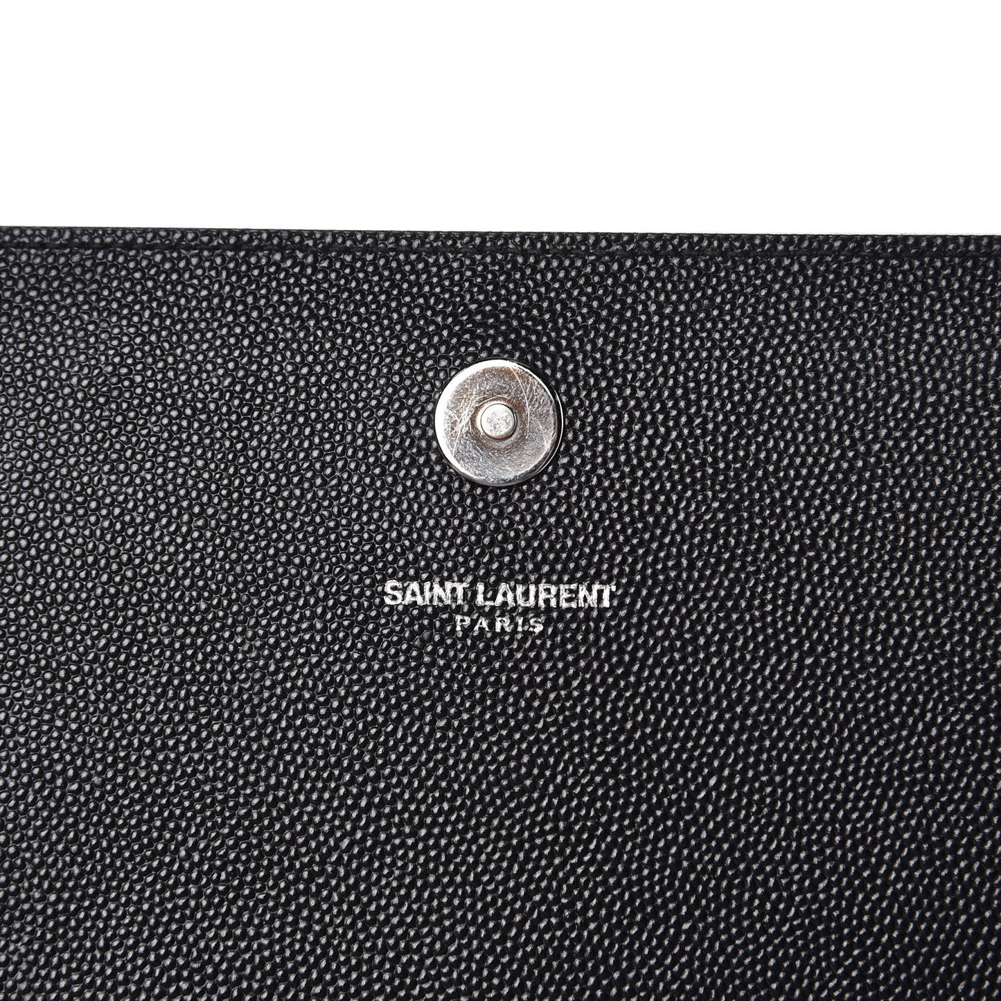 Grain De Poudre Classic Monogram Kate Clutch Black