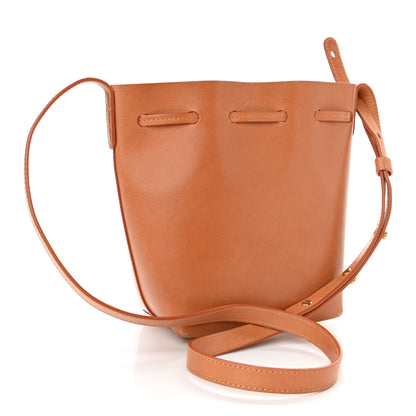 Mansur Gavriel Vegetable Tanned Calfskin Mini Bucket Bag Camello Rosa 3 of 14