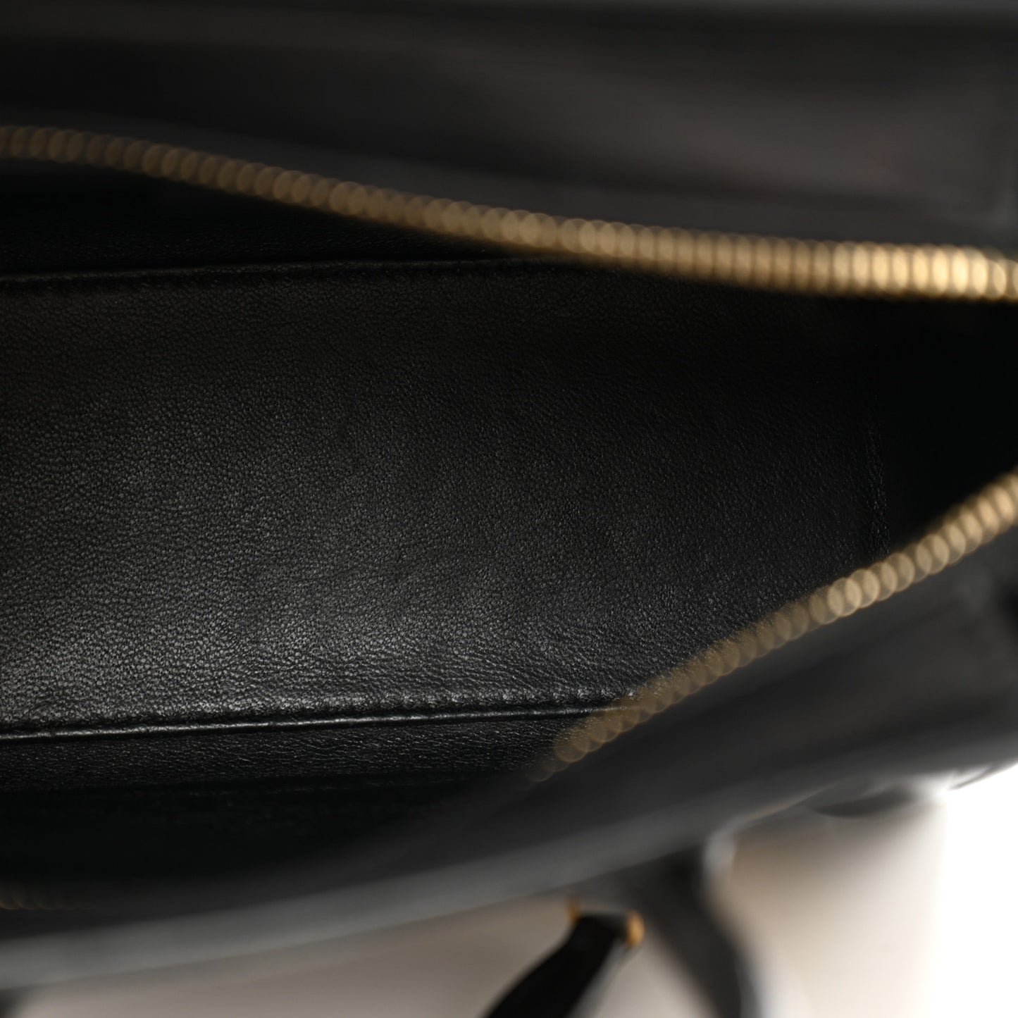 Elephant Calfskin Suede Tri-color Nano Luggage Sand