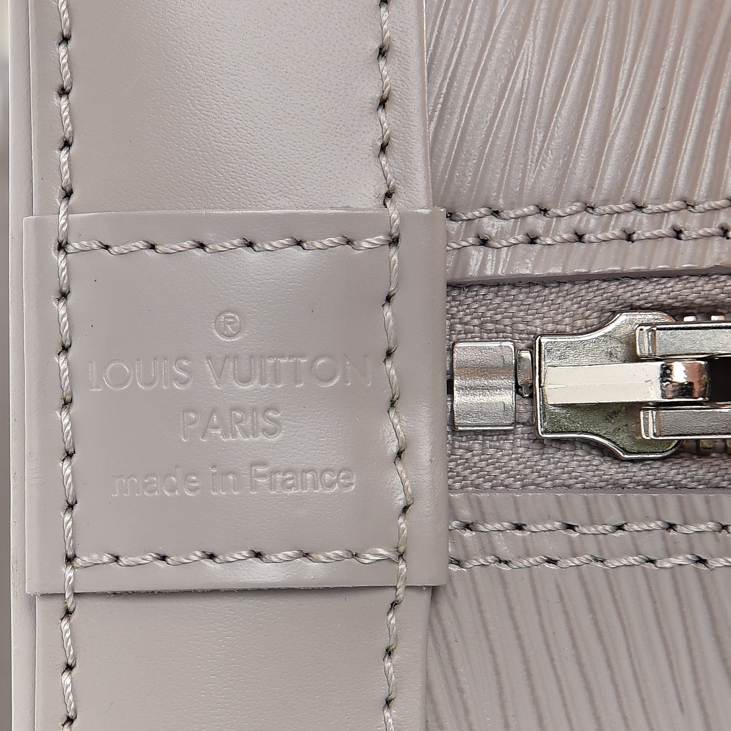 Louis Vuitton Epi Alma PM Gris 6 of 12