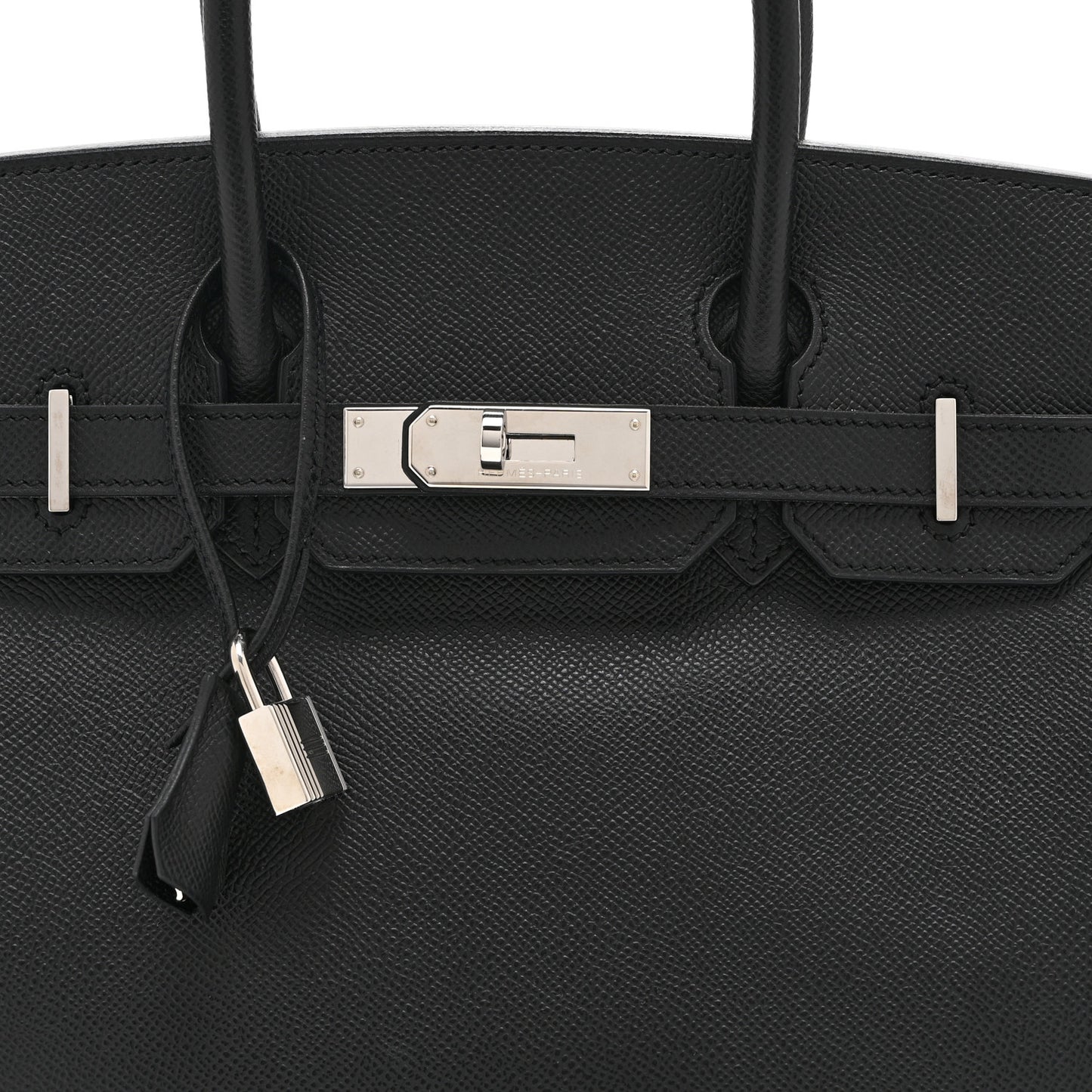 Epsom Birkin 30 Black
