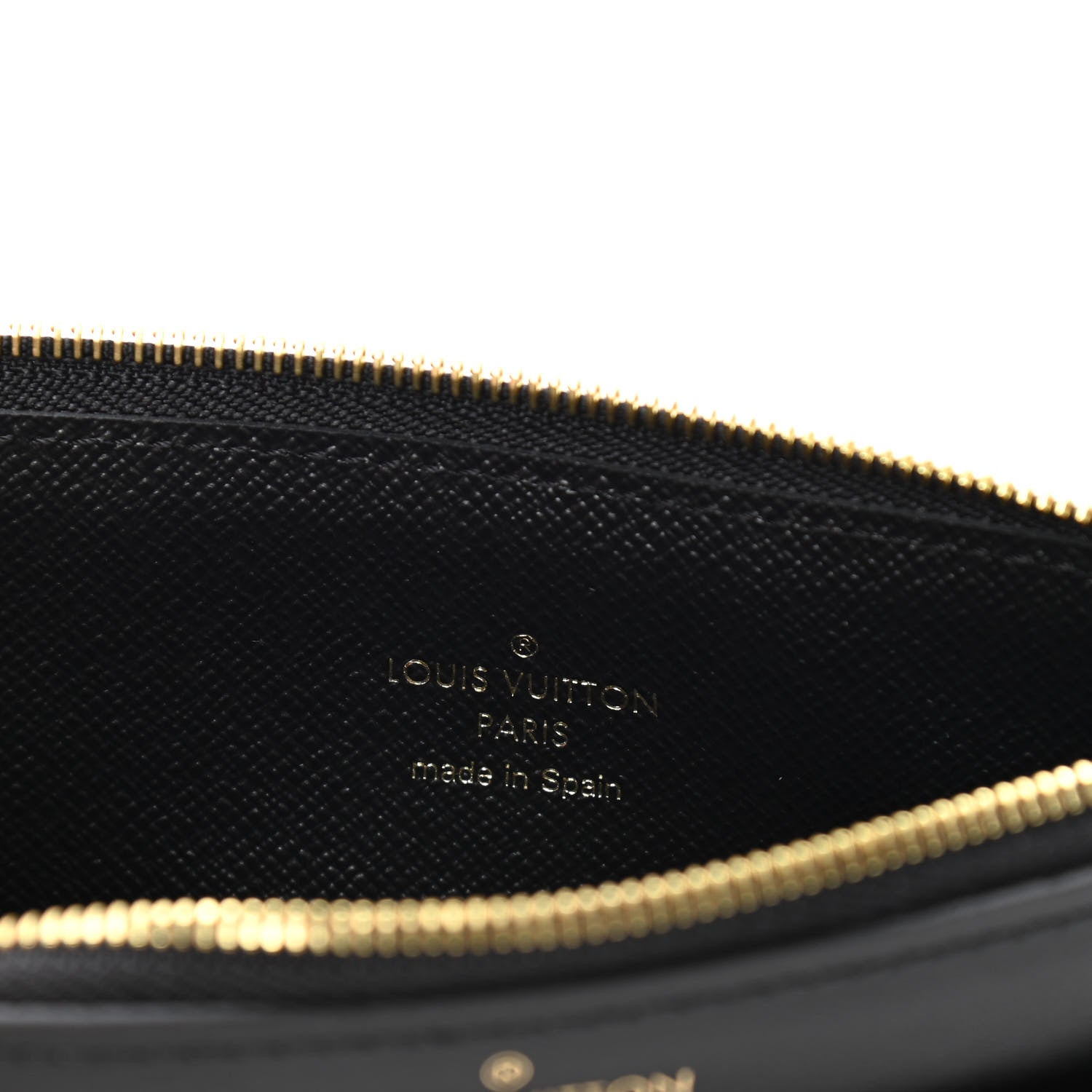 Louis Vuitton Monogram Slim Purse Black 4 of 4