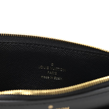 Louis Vuitton Monogram Slim Purse Black 4 of 4