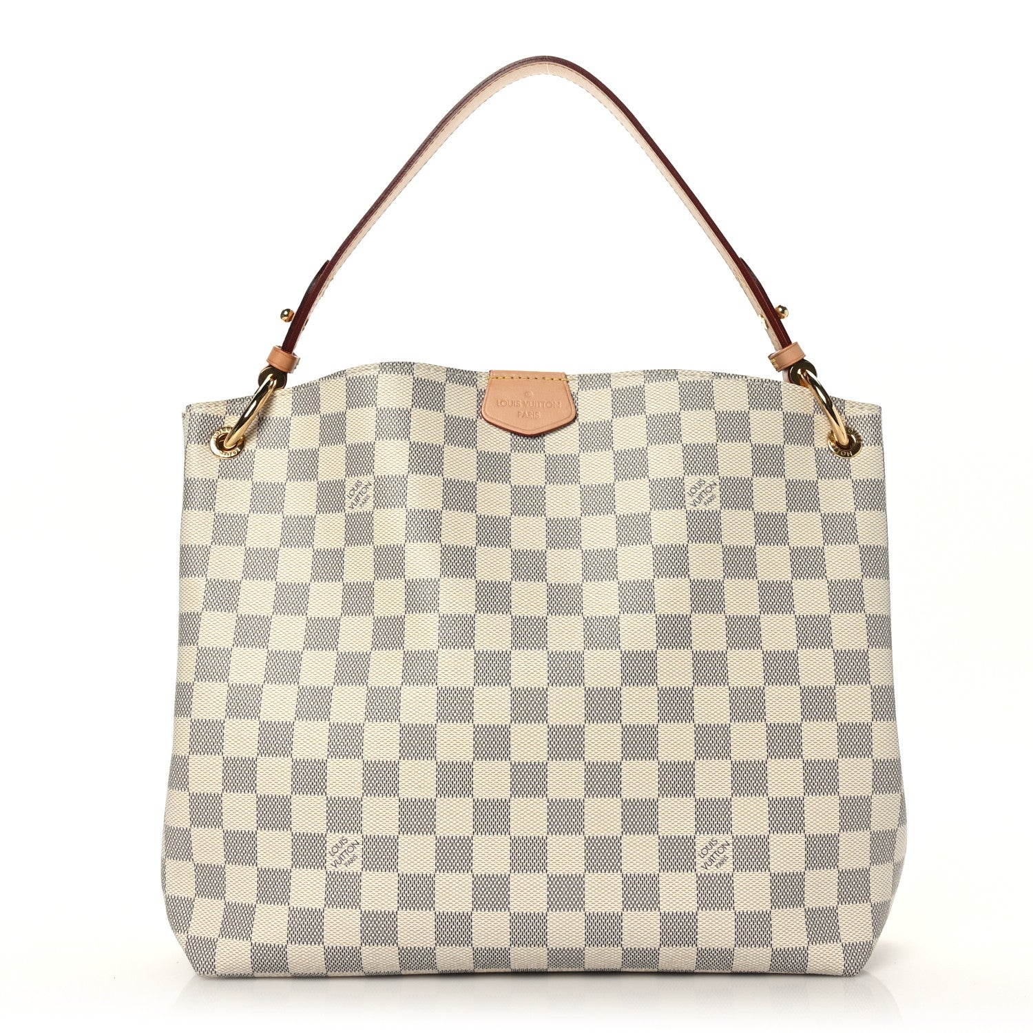 Louis Vuitton Damier Azur Graceful PM Rose Ballerine 1 of 8