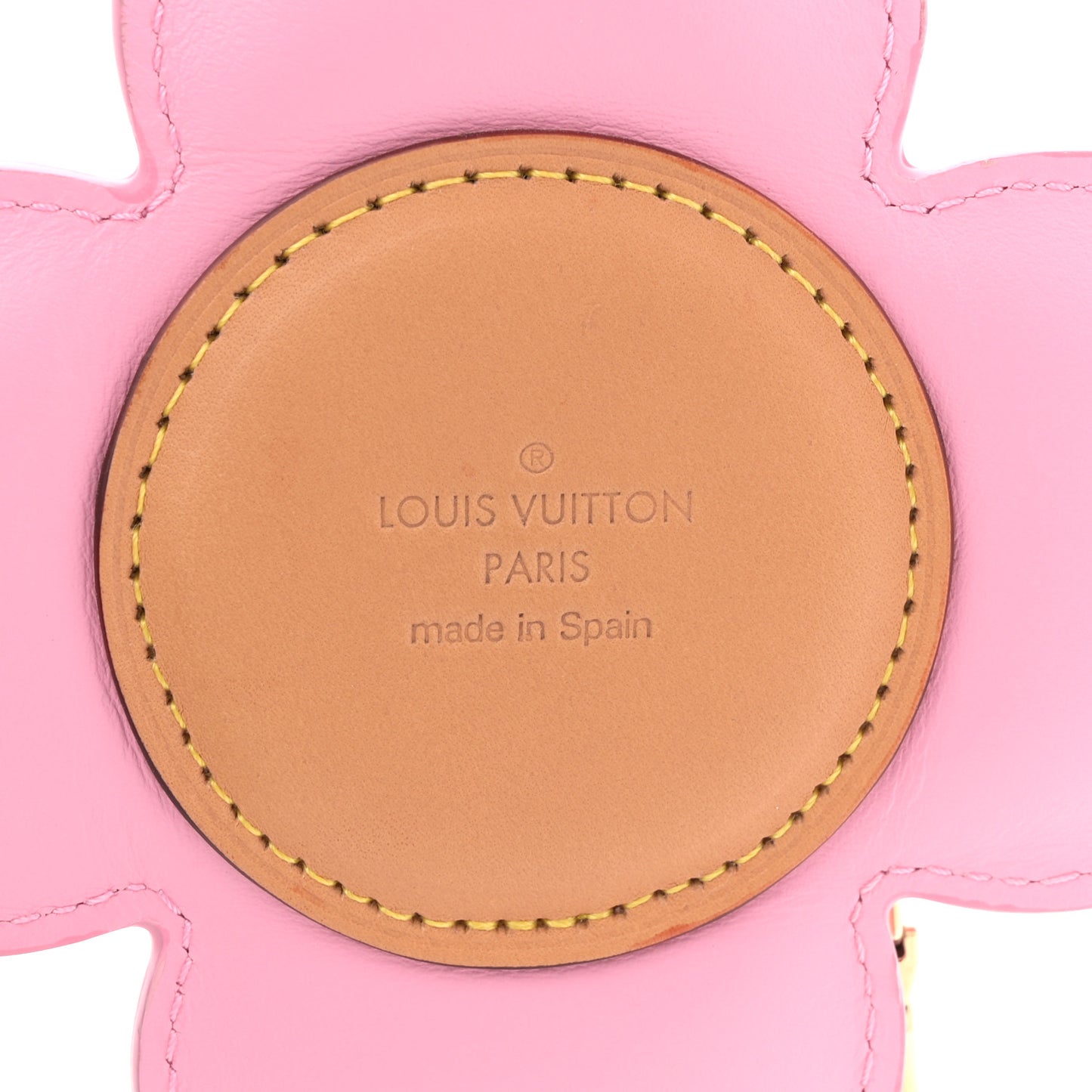 Calfskin Vivienne Coin Purse Pink Multicolor