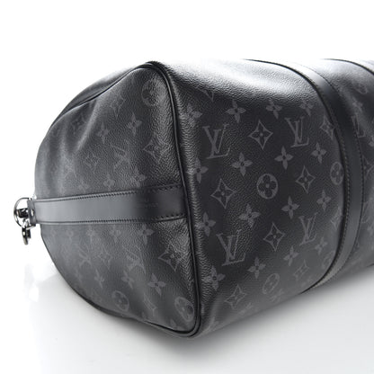 Louis Vuitton Monogram Eclipse Keepall Bandouliere 45 5 of 9