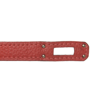 Hermes Togo Kelly Retourne 25 Rouge Pivoine 7 of 12