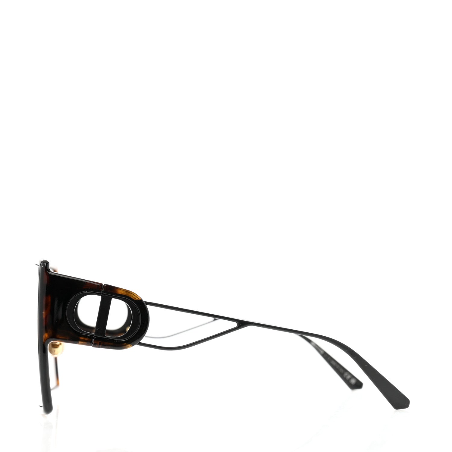 Christian Dior Square 30 Montaigne Sunglasses Tortoise 3 of 8