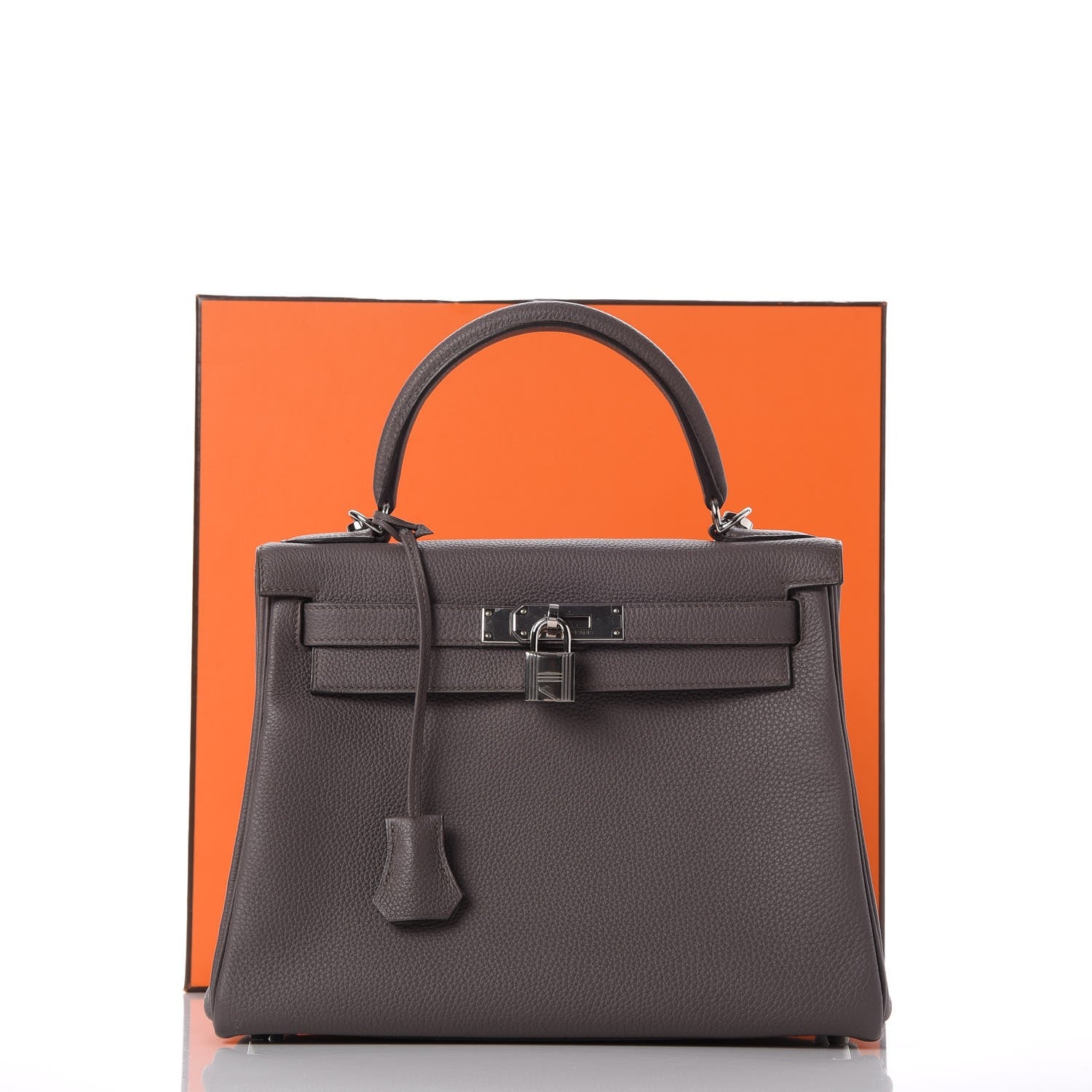 Hermes Togo Kelly Retourne 28 Etain 35 of 35