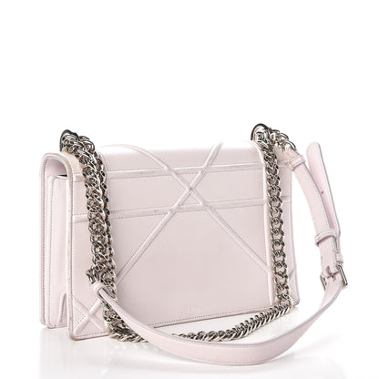 Christian Dior Calfskin Medium Diorama Flap Bag Off White 3 of 19