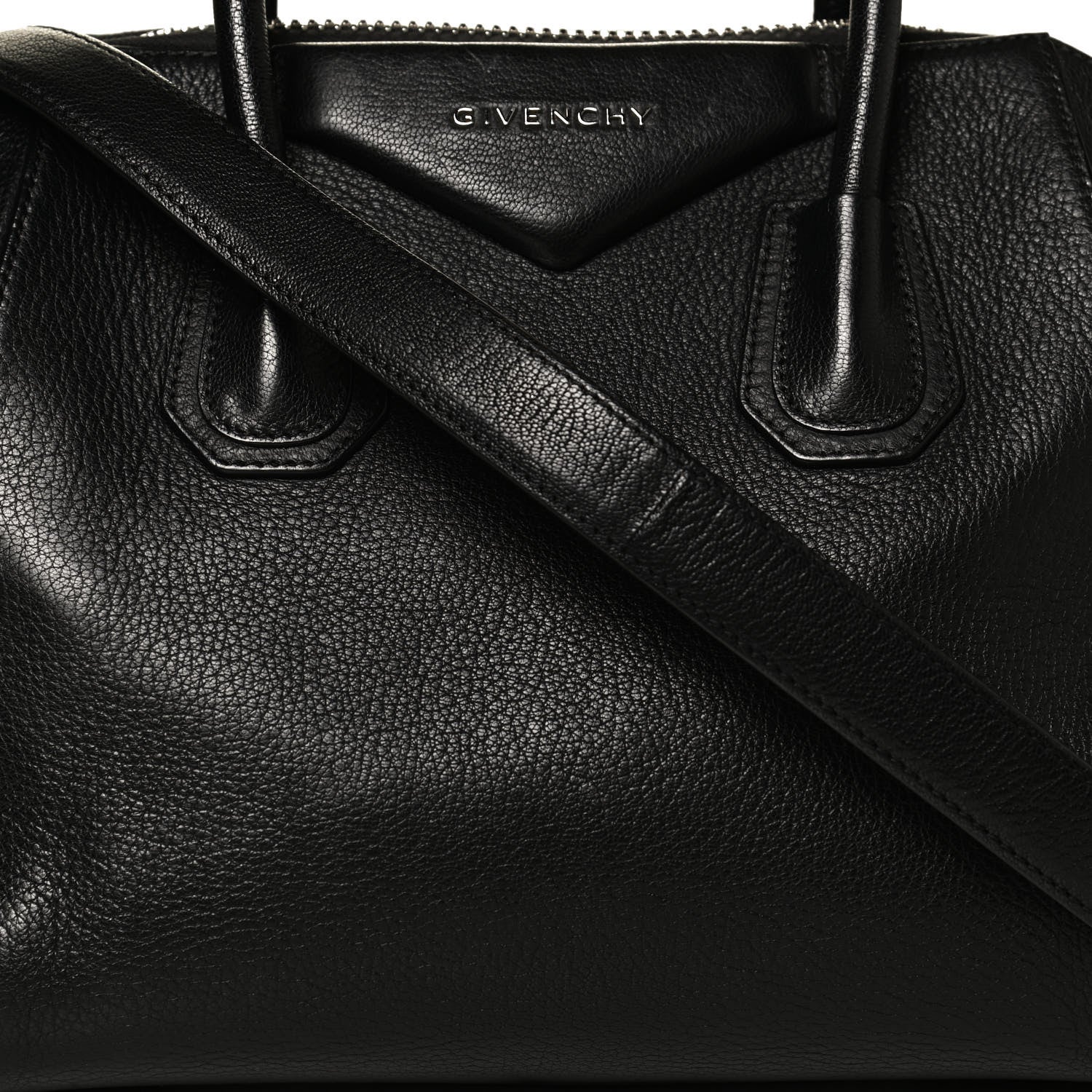 Givenchy Sugar Goatskin Small Antigona Black 8 of 12
