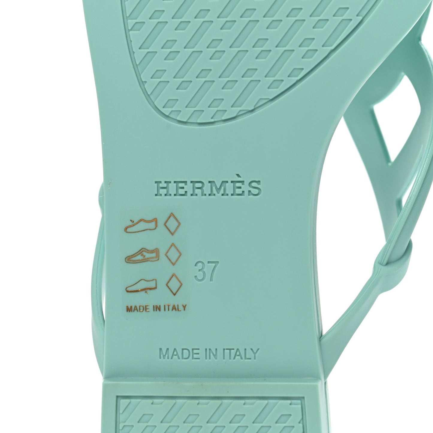 Rubber Womens Egerie Sandals 37 Vert Embrun