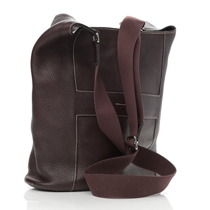 Hermes Taurillon Clemence Sac Good News GM Raisin 3 of 16