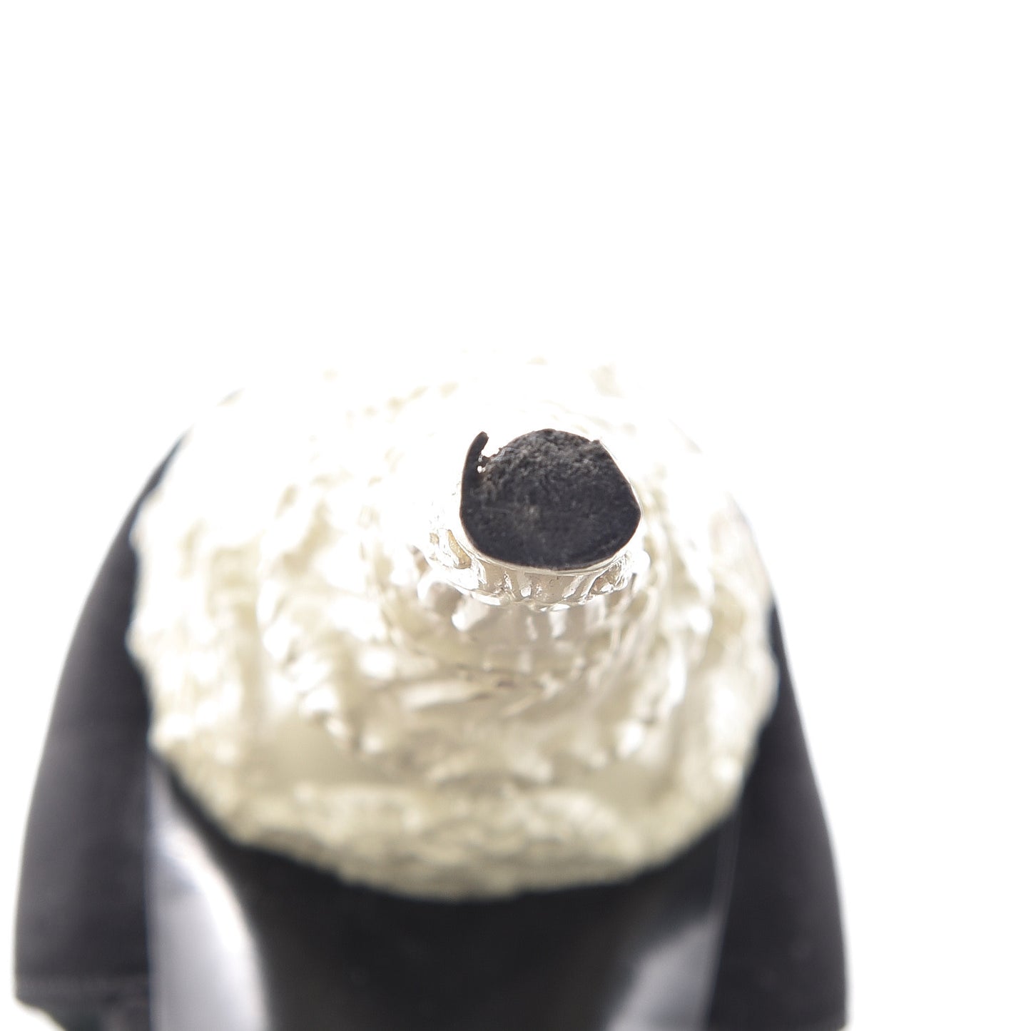 Satin Platform Open Toe Heels 39 Black