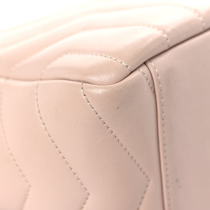 Saint Laurent Calfskin Y Quilted Monogram Small Loulou Bowling Bag Nude Powder 8 of 14