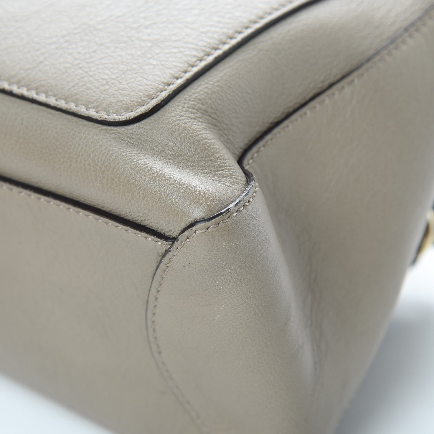 Chloe Calfskin Small Faye Day Shoulder Bag Motty Grey 12 of 16
