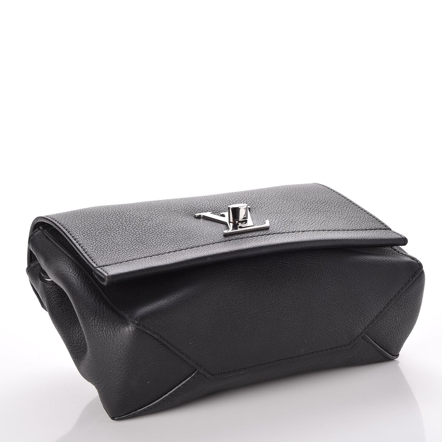 Calfskin Lockme II Chain Bag BB Black